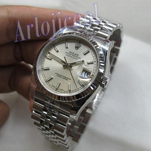 JUST CLASSIC White Dial Steel Bracelet 