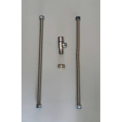 Gambar Fleksibel panas dingin + Double napple + Stop Kran untuk Ariston dari Juragan sanitary undefined Tokopedia