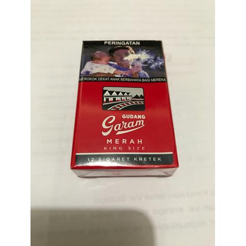 Jual Gudang Garam Merah 12 Batang / Sigaret Kretek/ Cigarettes Rokok