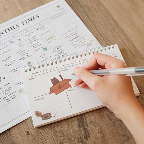 Foto Produk Love Your Pet Spiral Weekly Planner / Buku Catatan / Buku Planner dari Pinkabulous