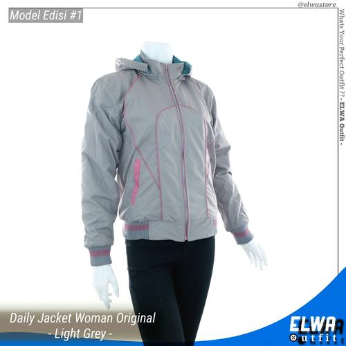 light grey waterproof jacket