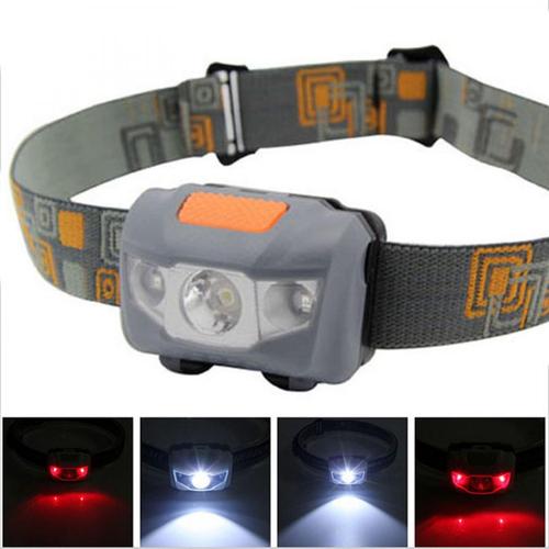 Foto Produk Headlamp Flashlight Waterproof White & Red LED Lampu Kepala dari BudgetGadget