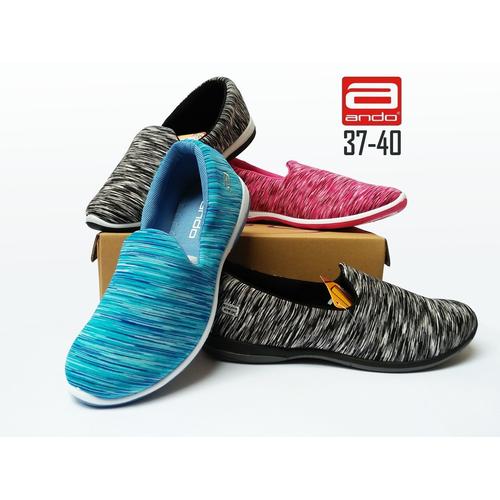 Foto Produk SEPATU CASUAL WANITA ANDO GARDENIA SEPATU KERJA SEPATU PEREMPUAN KETS - Merah Muda, 37 dari ANEKARAGAM DOT COM