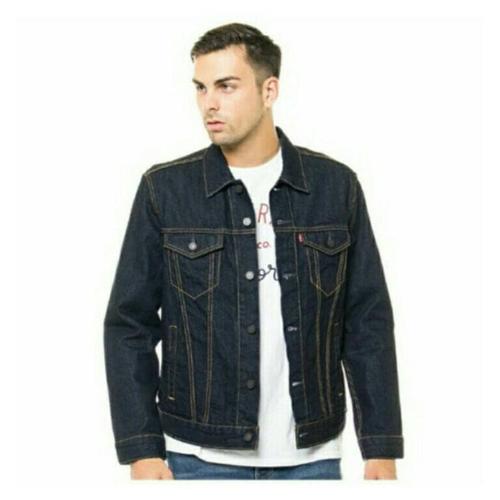 Jual Jaket Jeans Denim Blue Black Best 