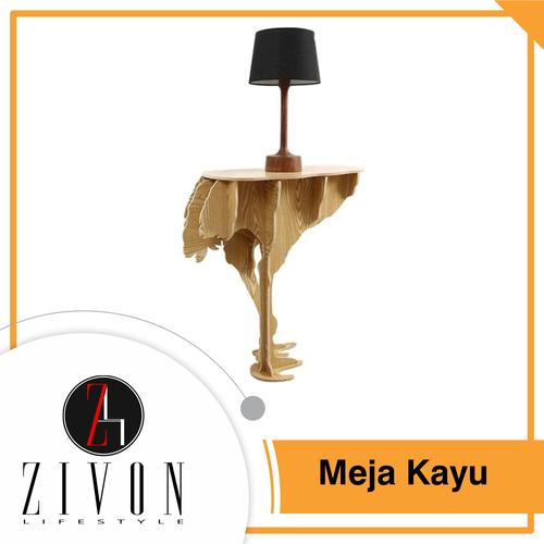 Foto Produk Meja Kayu Serbaguna Pajangan Dekorasi Table Wooden MJ19 dari ZIVON HOME DECOR