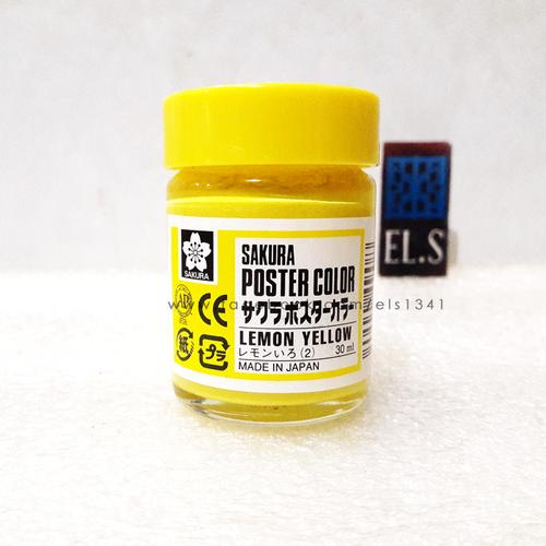 Jual Sakura Poster Color 30 ML Lemon Yellow (Cat Poster) - Jakarta Barat - eLs_shop | Tokopedia