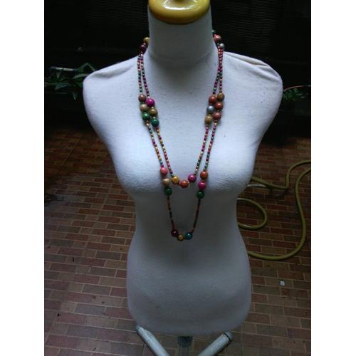 Foto Produk kalung batu kayu etnik dari ToruzShop