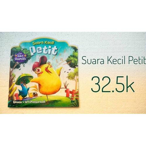 Foto Produk buku cerita anak - seri baby animals - suara kecil petit dari Bestari Book Store