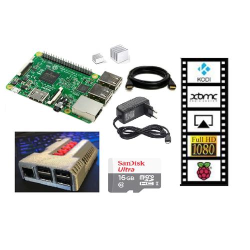 Foto Produk Paket Raspberry Pi 3 Multimedia Edition Siap Pakai dari BIKIN3D