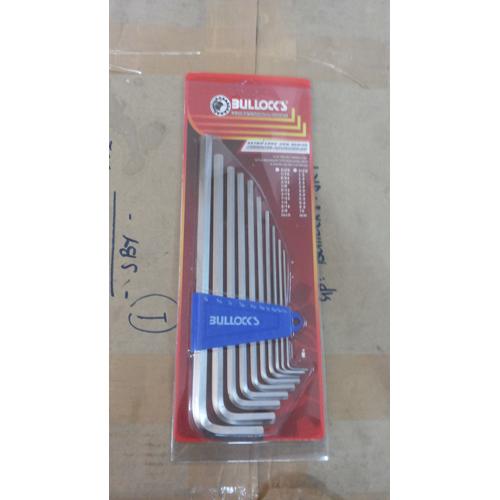 Foto Produk KUNCI L PANJANG BULLOCKS HEX KEY EXTRA LONG ARM SET UKURAN INCH dari Fastpro