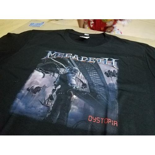 Jual Kaos Band Metal Megadeth Dystopia 