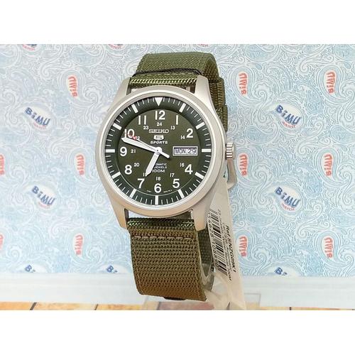 Jual Seiko 5 Sports Mens SNZG09K1 Automatic Green Nylon | Jam Pria SNZG09 -  Kota Surabaya - B'mo3 Shop | Tokopedia