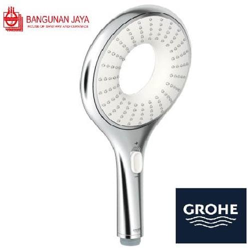Foto Produk GROHE Rainshower Icon 150 Hand shower 2 sprays | 27635000 (WHITE) dari Bangunan Jaya Online