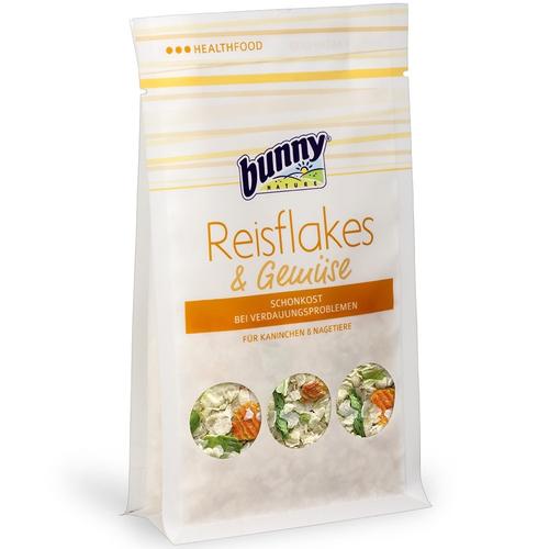 Foto Produk Bunny Nature Snack Rice Flakes and Vegetables 80gr Kelinci Rodents - EXP 2022-06-24 dari Hime petshop