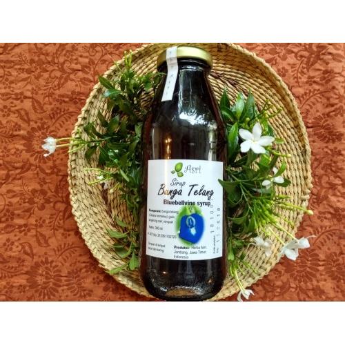 Foto Produk Sirup Bunga Telang dari Upacaya Local Market