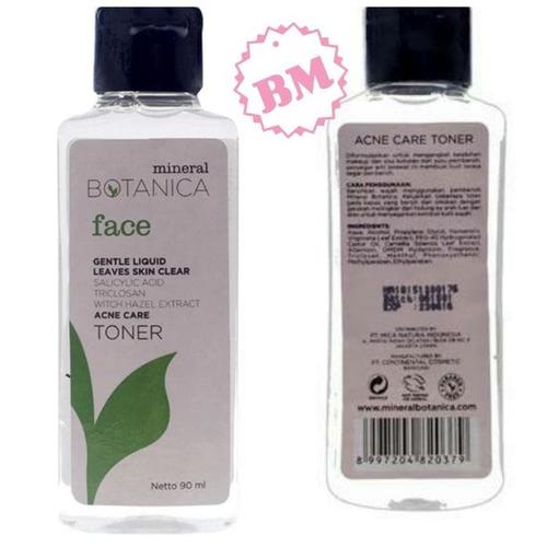mineral botanica toner acne