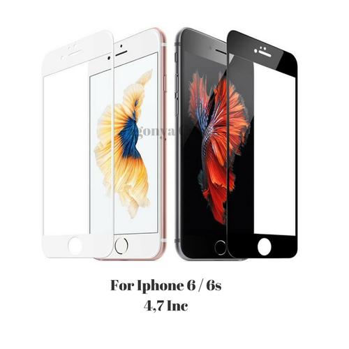 Foto Produk Tempered Glass Warna Iphone 6 / 6s - Hitam dari Jagonya Case