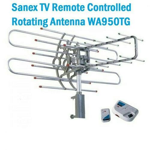 Foto Produk Antena TV digital Outdoor / Luar + Remote + Booster Sanex WA 950 TG dari tk terang jaya elektrik