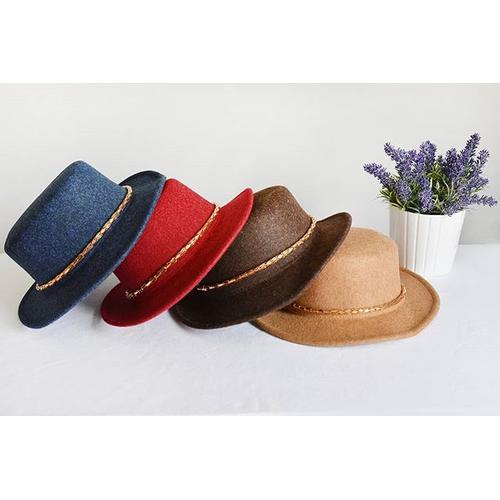 Jual Topi Boater / Hat / Fashion / Wool 