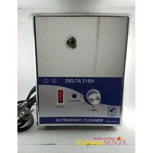 Jual Ultrasonic Cleaner Delta 318H Stainless/ Mesin Getar Pencuci Perhiasan Kota Bekasi