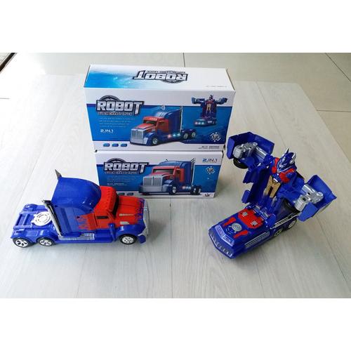 Foto Produk MAINAN MOBIL ROBOT TRANSFORMER SUPER CHANGE TRUCK 2IN1 NO.OTB-206 dari Our Kingdom