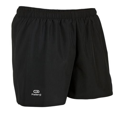 Jual RUN DRY MEN'S RUNNING SHORTS BLACK 