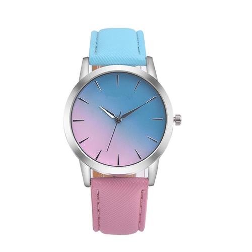 Wanita Quartz Retro Rainbow b 