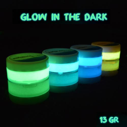 Foto Produk Satiniq Luminos Acrylic Glow Paint / Cat Glow in the Dark 13gr - Lemon green dari Lix Art Supplies