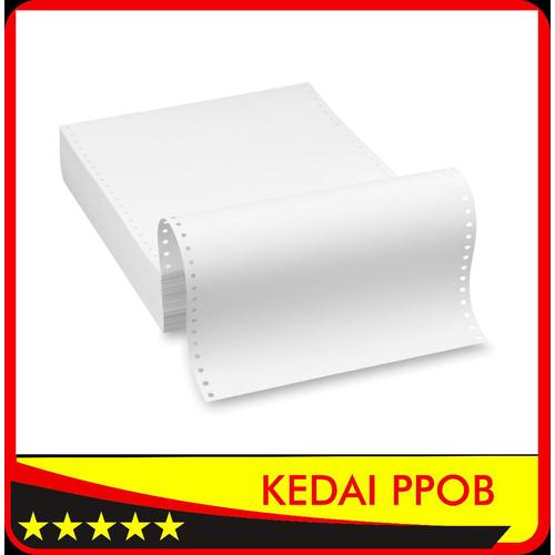 Jual Kertas Continuous Struk Ppob Pln Dibagi 4 Polos 1 Ply Eceran Kota Cirebon Kedai Ppob Tokopedia