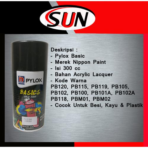 Foto Produk Pylox Pilox Piloks Basic nippon Paint 300 cc Besi Plastik Kayu dari Sun Hardware