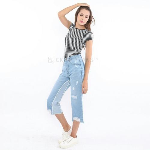 Jual Celana Ripped Jeans Sobek 