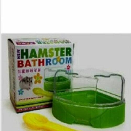 Foto Produk ALEX BATHROOM FOR HAMSTER-GREEN dari PetsStation Pluit