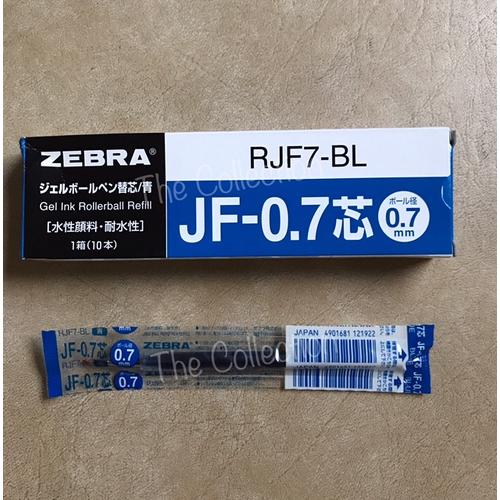 Foto Produk ATK0431SR RJF7-B BLUE 0.7 mm isi pen sarasa refill zebra JF 0,7 Biru dari KC Wholesale