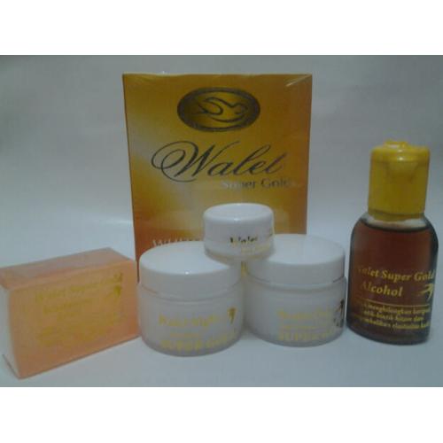 Foto Produk PAKET OBAT JERAWAT KRIM PEMUTIH KULIT WAJAH BADAN WALET GOLD EXCLUSIVE dari MMCGROSIR