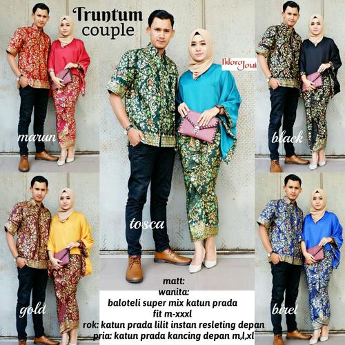 Foto Produk Truntum Couple / Batik Truntum Couple / Setelan Batik Sarimbit dari bastianpandushop