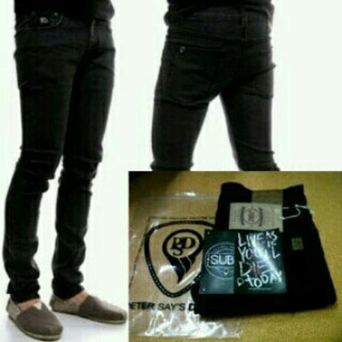 Foto Produk Celana Jeans PSD Black / Peter Says Denim Black / PSD Hitam dari Wallrosmart Cloth