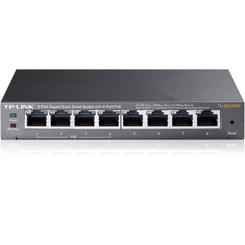 Gambar TP-LINK TL-SG108PE 8-Port Gigabit Easy Smart Switch with 4-Port PoE dari Wishes Computer Jakarta Pusat Tokopedia