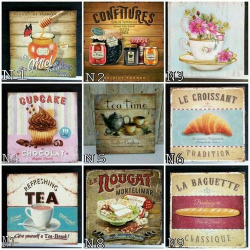 Foto Produk hiasan dinding kayu dapur kamar wall home decor shabby chic vintage dari EVRIZ SOUVENIR and CRAFT