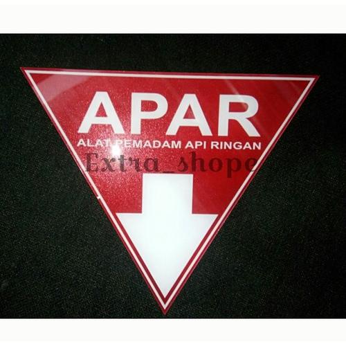 Jual acrylic rambu apar - Kab. Kebumen - akrilik-shope | Tokopedia