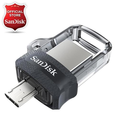 Foto Produk SanDisk OTG 32GB m3.0 USB 3.0 Ultra Dual USB Drive dari SanDisk Official