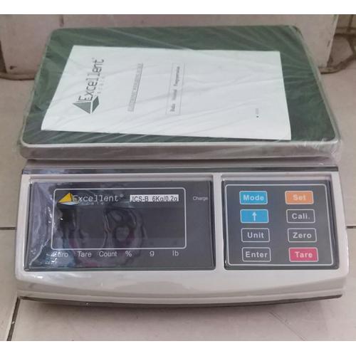 Foto Produk Timbangan Digital Excellent JCS-B 6 Kg x 0.2 gr dari Anugerah maju