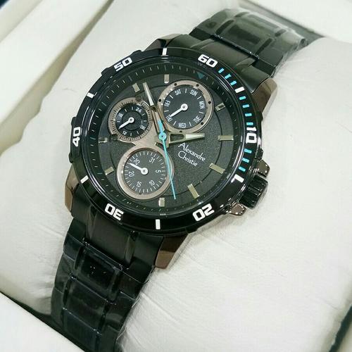 Foto Produk JAM TANGAN WANITA ALEXANDRE CHRISTIE AC 6473 HITAM ORIGINAL MURAH dari waw03