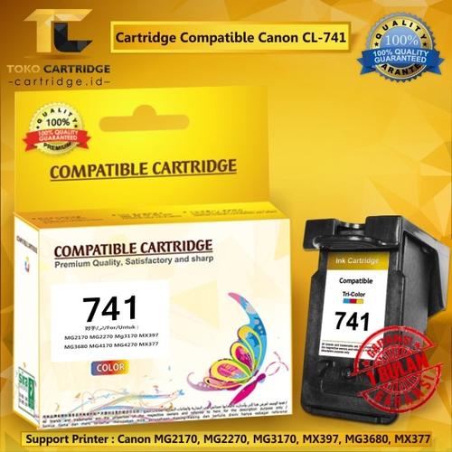 Jual Cartridge Tinta Canon CL741 CL 741 CL741 Color Mx497 Mx397 mx477