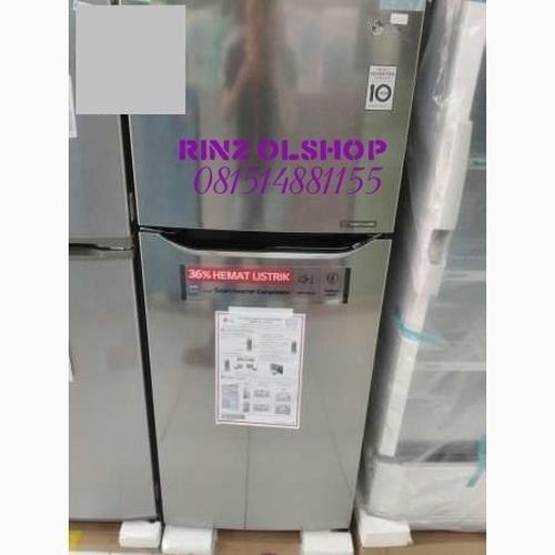 Gambar KULKAS 2 PINTU INVERTER LG GN-B200SQBB dari rinz olshop Jakarta Utara Tokopedia
