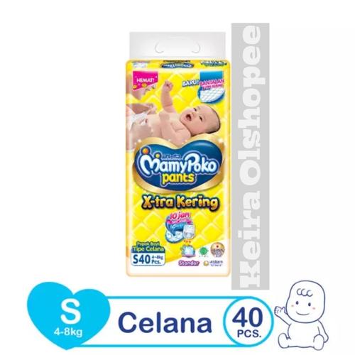 Foto Produk MamyPoko Pants Standar X-Tra Kering S40 dari Keira Olshopee