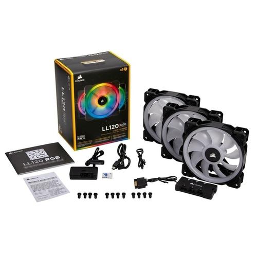 Foto Produk Corsair LL120 RGB (Three Pack) - With Lighting Node PRO - 12CM Fan dari distributorkomputer