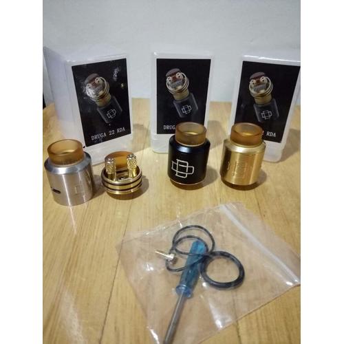 Foto Produk Druga RDA 22mm Plastic Box Premium Quality Clone Atomizer Vape Vapor dari Vapeoi Cimahi