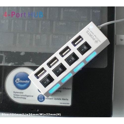 Gambar Usb Hub Saklar 4 Port On/Off High speed - Putih dari acc pusat jakarta undefined Tokopedia