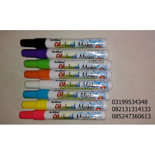 Jual Artline Glassboard Marker Spidol Khusus Kaca Kota Surabaya