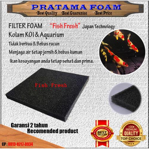 Jual Media Filter Ikan Koi Terlaris 50x50x5cm Kab Tangerang Pratama Foam Id Tokopedia